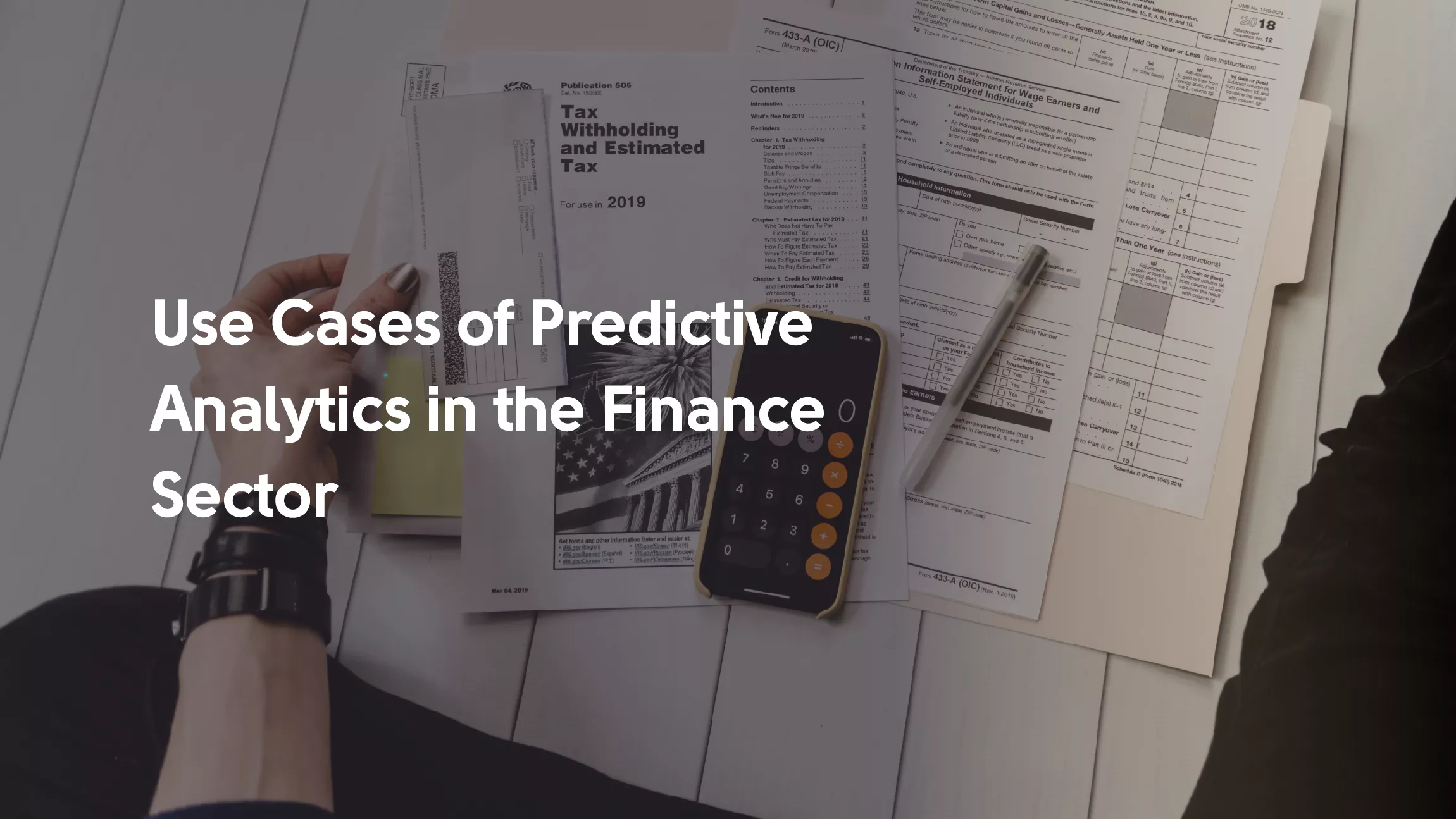 predictive analytics in finance