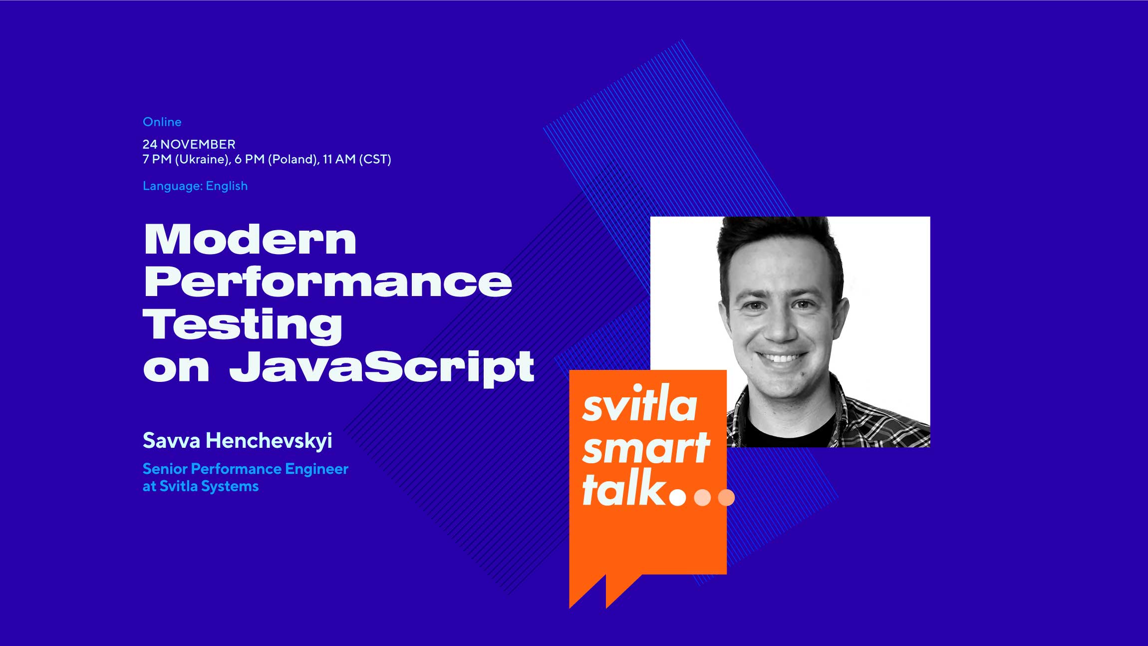 Svitla Smart Talk: Modern Performance Testing on Java Script