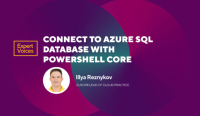 Connect to Azure SQL Database with PowerShell Core