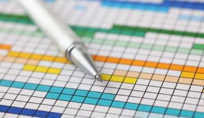 Using Gantt chart in project management