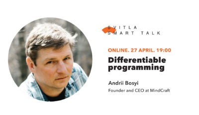 Svitla Smart Talk: Differentiable programming