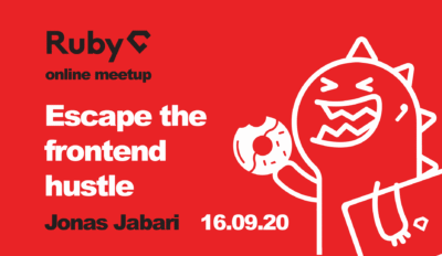 Escape the frontend hustle & easily create interactive web apps in pure Ruby with matestack!
