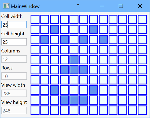 Table main window