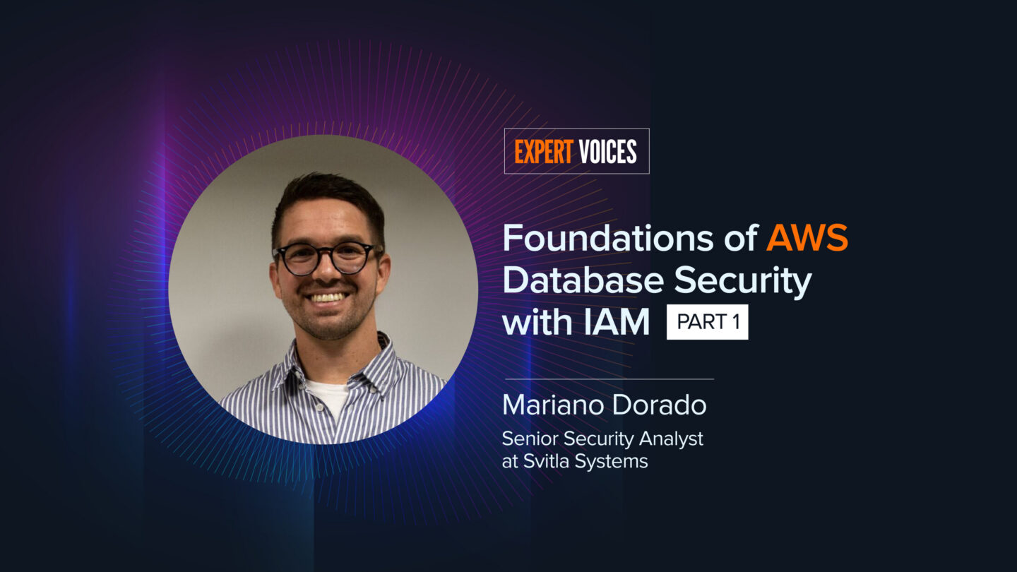 AWS database security with IAM