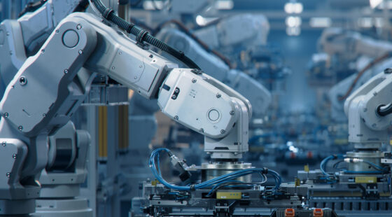 [Blog cover] AI in manufacturing