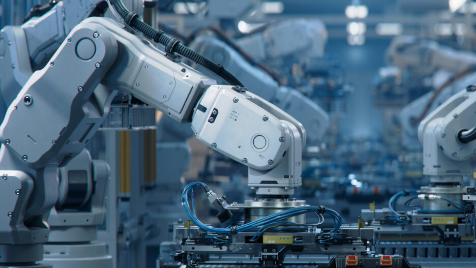 [Blog cover] AI in manufacturing