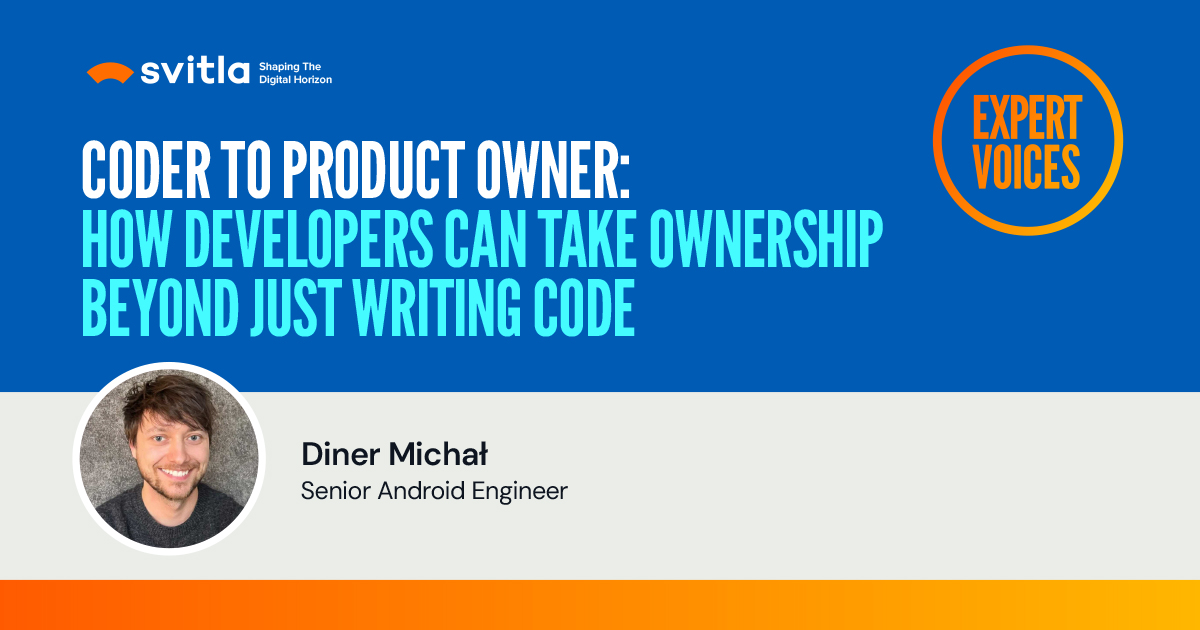[Blog cover] Expert Voices – How developers can take ownership