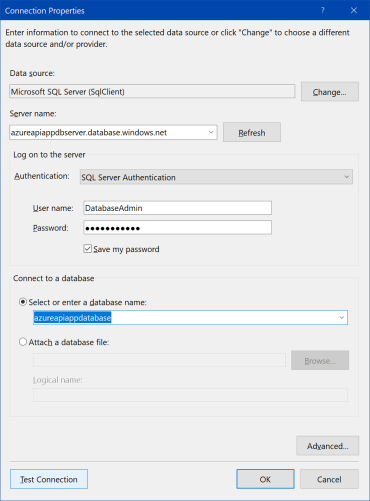 data models with Entity Framework
