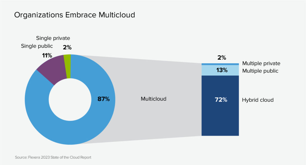 Organizations that embrace multicloud