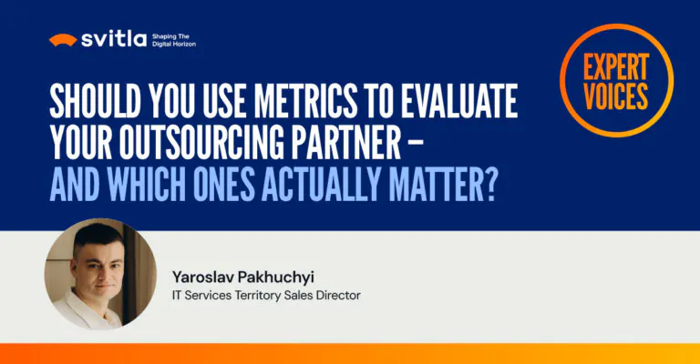[Blog cover] Metrics for development outsourcing