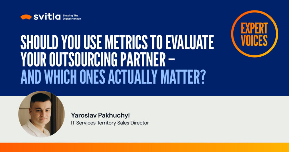 [Blog cover] Metrics for development outsourcing