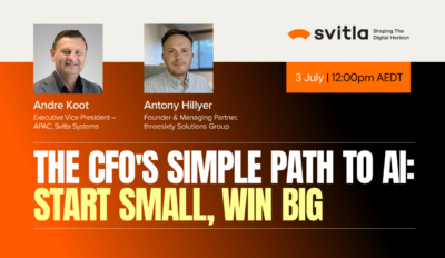 The CFO’s Simple Path to AI: Start Small, Win Big