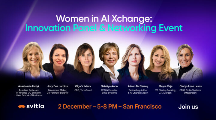 Women in AI Xchange- Innovation Panel & Networking Event