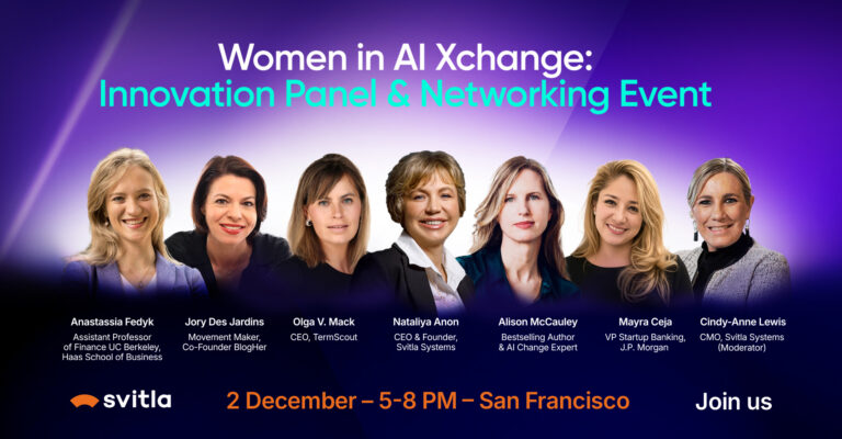 Women in AI Xchange- Innovation Panel & Networking Event
