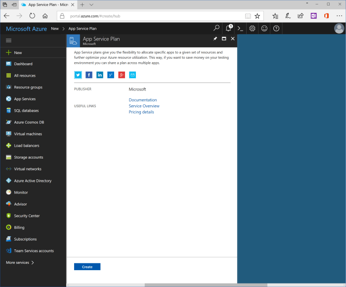 App Service plan