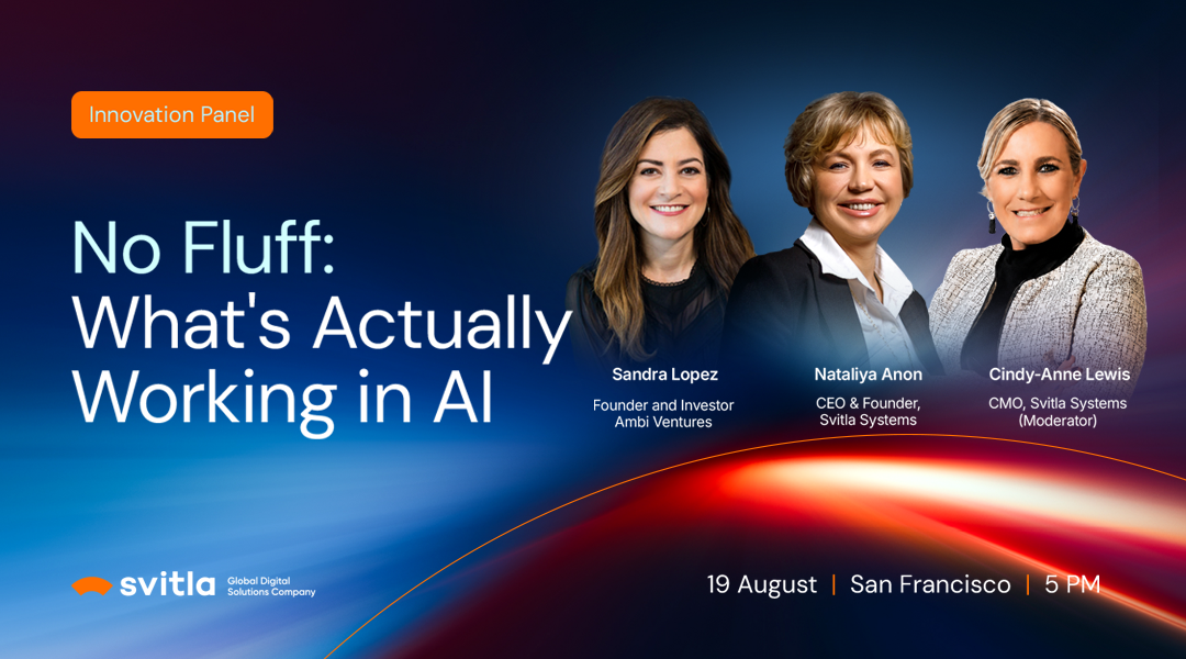 Innovation Panel: No Fluff. What’s Actually Working in AI