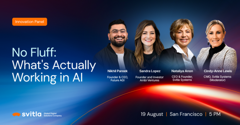 Innovation Panel: No Fluff. What’s Actually Working in AI