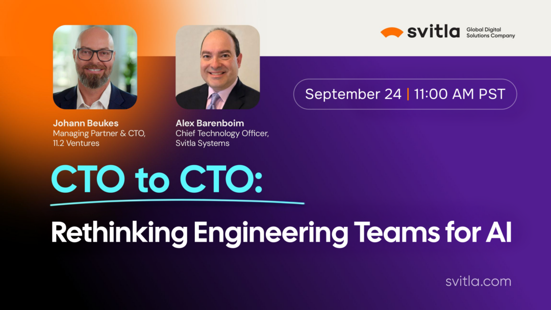 CTO to CTO: Rethinking Engineering Teams for AI