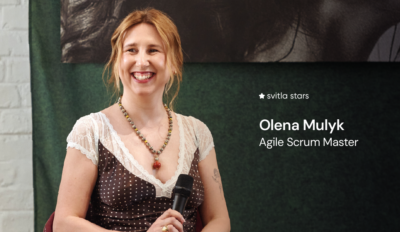 A published novelist in Svitla Systems team: celebrating Olena Mulyk’s debut 