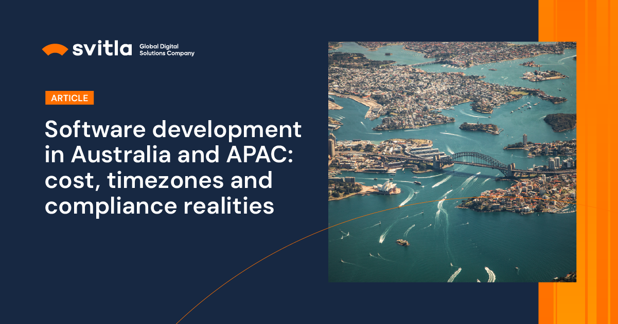Software development in Australia: costs, time zone, compliance